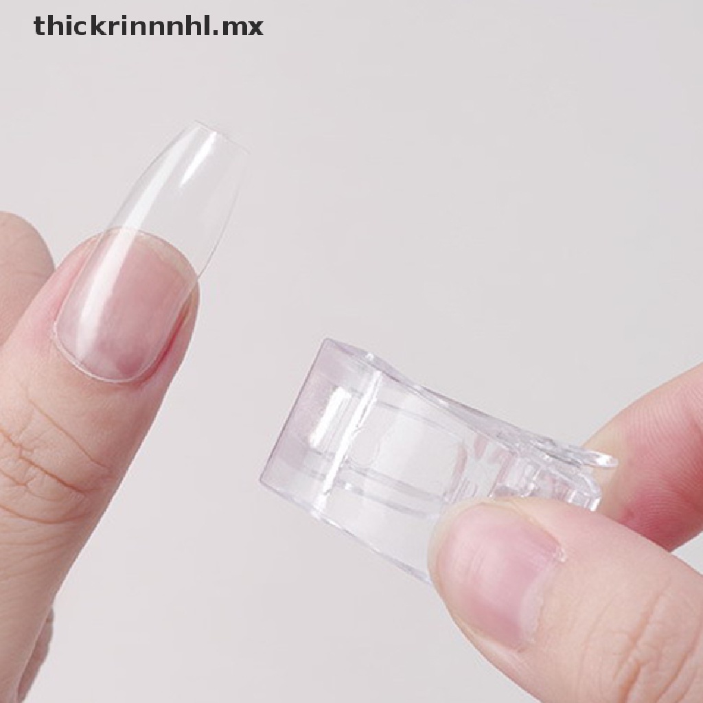 newwwwww] juego de pinzas de uñas acrílicas de gel transparente de  construcción rápida para uñas de construcción [thickrinnnhl] | Shopee México