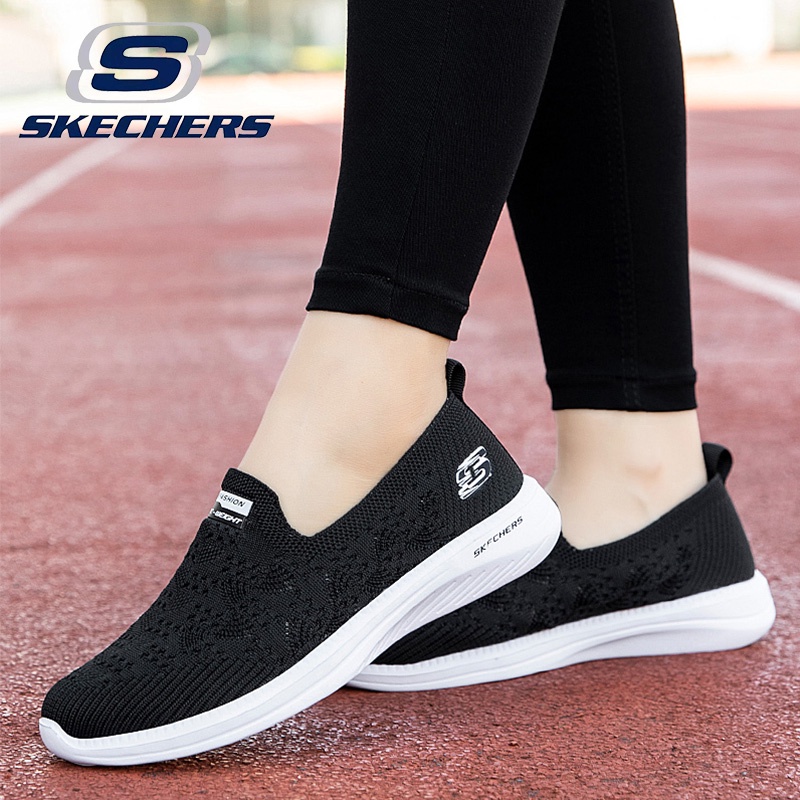 Talla 35-41) Listo Stock Skechers_ Ligero De Peso Para Dama De Deslizamiento En Zapatos Casuales Zapatillas Volador De Mujer | México