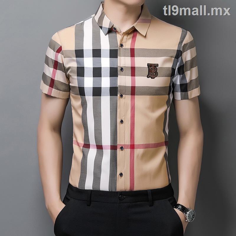 Burberry Camisa Manga Corta Mejor Precio Mayo 2023|BigGo México