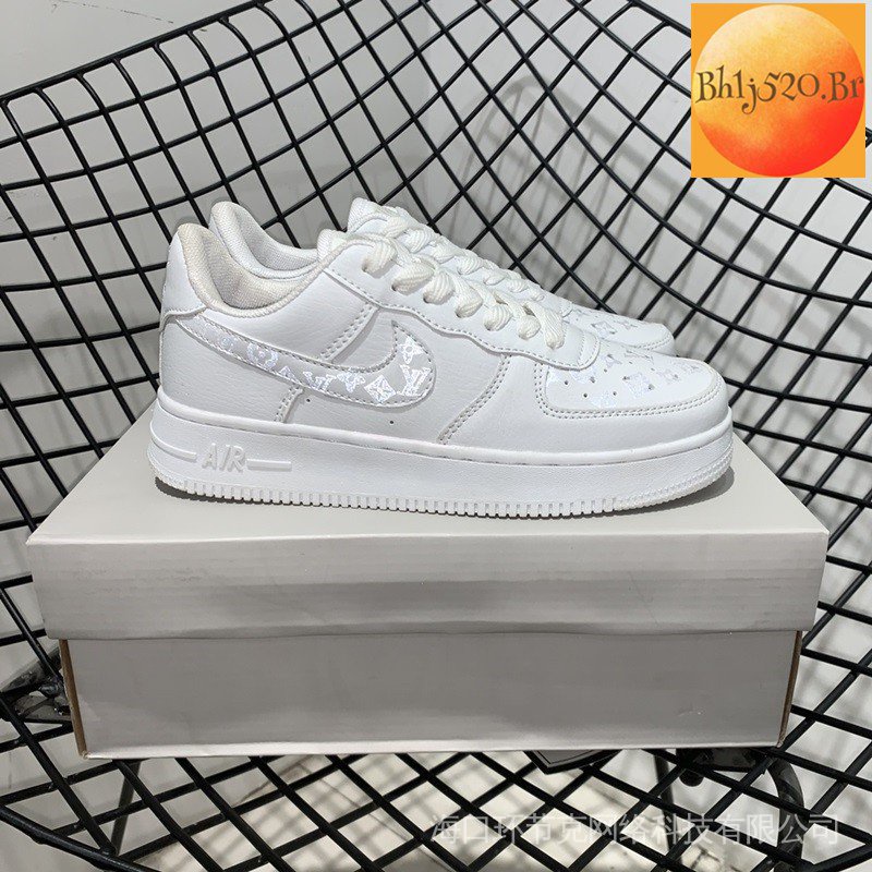 Countless Watt pull Nike Air Force One LV Zapatos De Tenis Artísticos Para Hombres  Personalizados unisex Blanco Mujeres casual running all party style modern  climbing height s | Shopee México