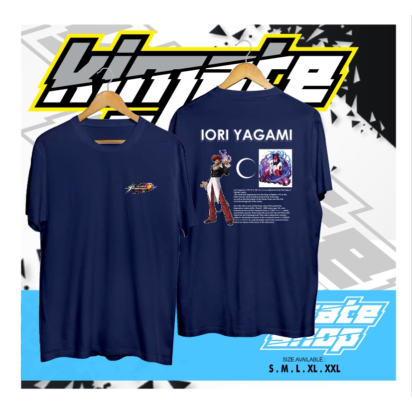 Camiseta ropa Iori YAGAMI KOF THE KING OF FIGHTERS Cool GAMERS camiseta -  KIMATE SHOP | Shopee México