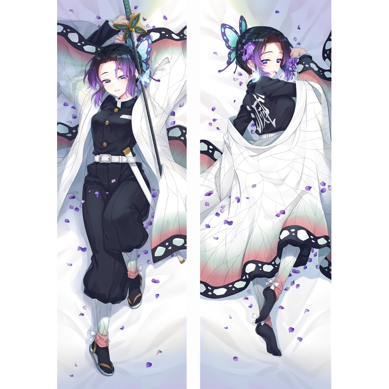 60x180cm Anime Demon Slayer Kimetsu No Yaiba Kamado Nezuko Kochou Shinobu Cosplay Funda De