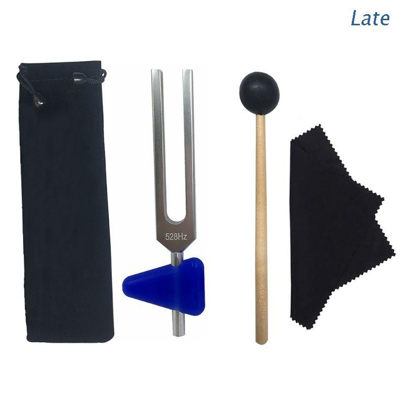 Late 528 Hz Tuning Fork With Bag Mallet Cloth For Ultimate Healing And Relaxation Shopee Mexico