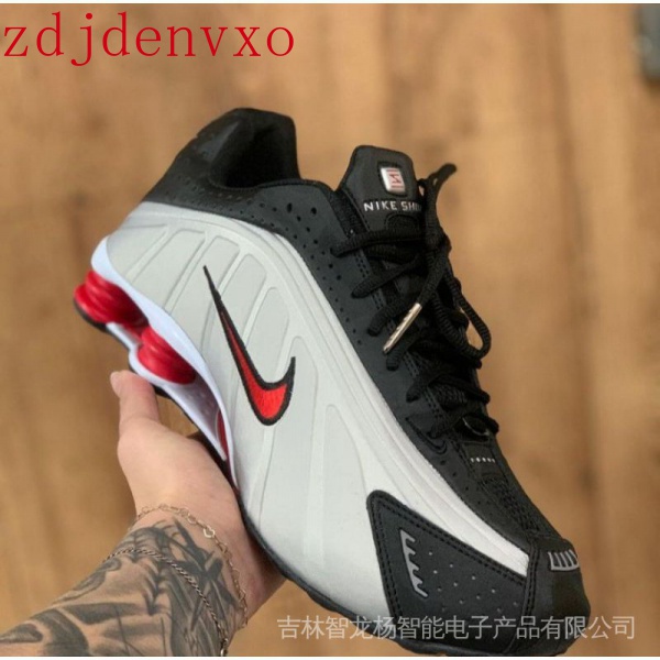 ✹ Nike Shox R4 4 molas-Hombre Zapatos