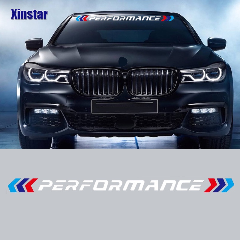 M performance car windscreen windshield sticker for BMW E30 E36 E60 E46
