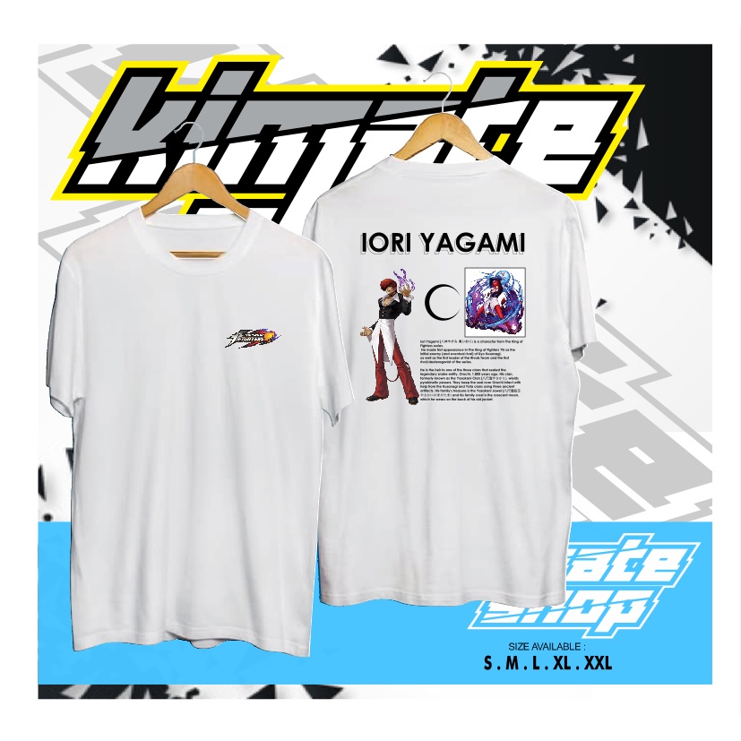 Camiseta ropa Iori YAGAMI KOF THE KING OF FIGHTERS Cool GAMERS camiseta -  KIMATE SHOP | Shopee México