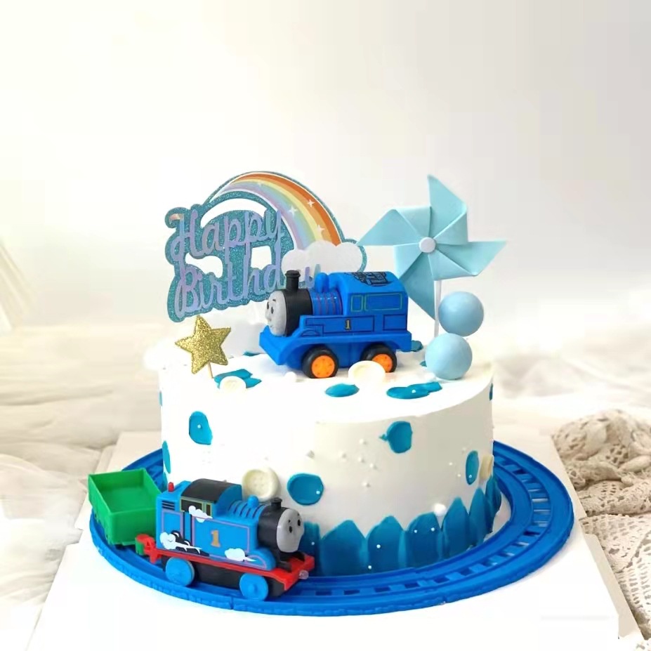 Thomas Toy/THOMAS CAKE TOPPER/TOMAS Cute Train CAKE decoración/tomate  decoración de tartas | Shopee México