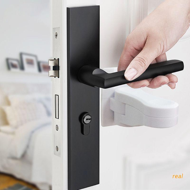 Real Door Lever Lock For Home Universal Professional Children Kids Safety Doors Handle Locks Baby Anti Open Protection Device Shopee Mexico