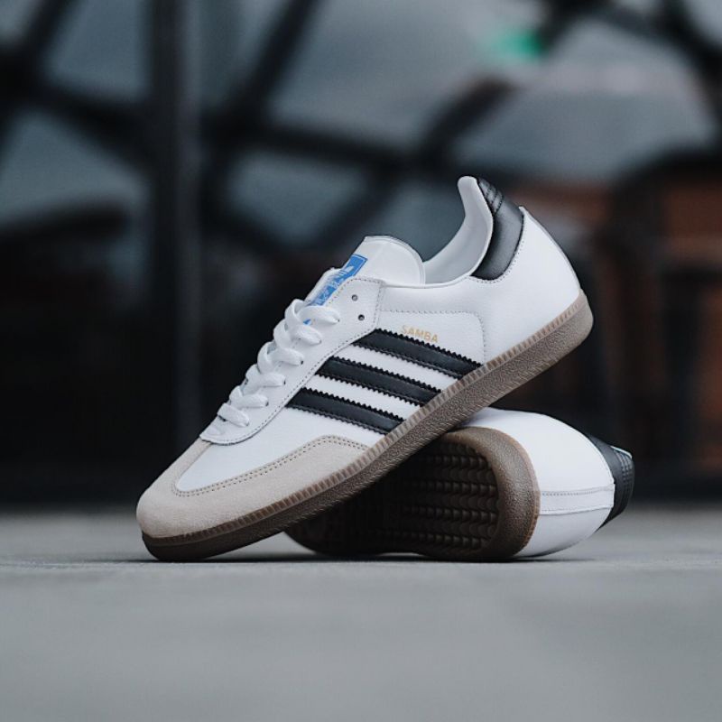 cobertura cansado por ciento Adidas Samba OG white black Gum Sol/Tenis Originales Para Hombre | Shopee  México