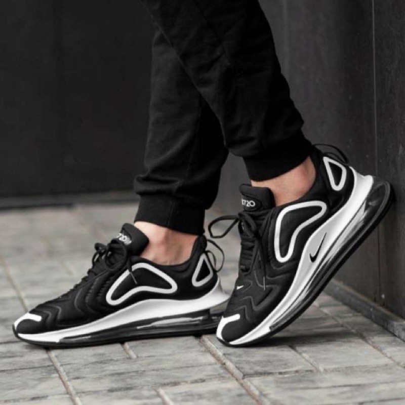 Nike Max 720 negro blanco | Shopee