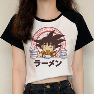 Dragon Ball z Vegeta Son Goku Verano top Femenino vintage Japonés Pareja  Ropa streetwear Camiseta kawaii | Shopee México