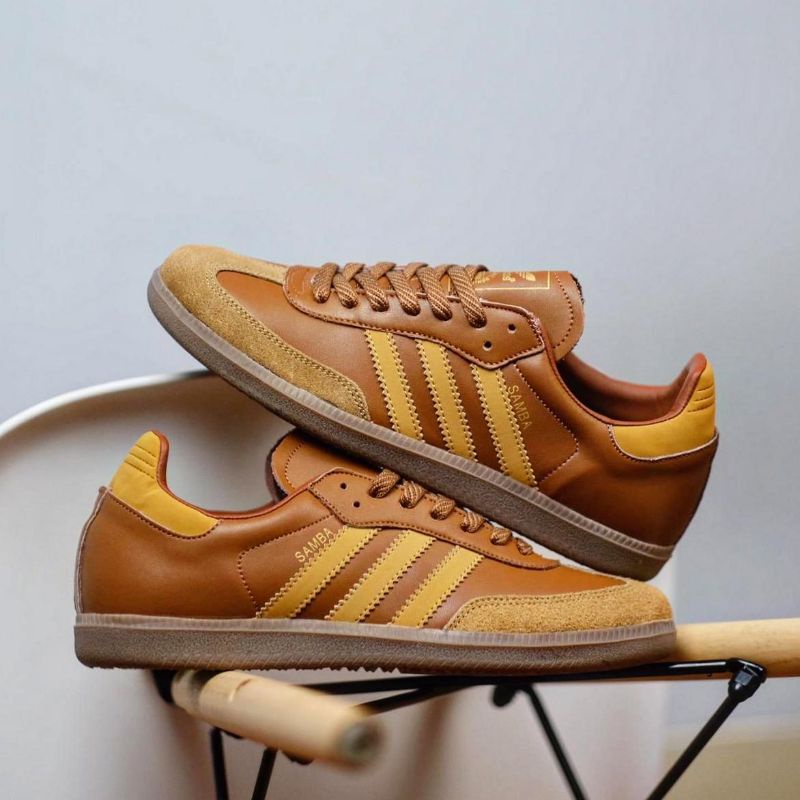 Adidas samba brown. Adidas Samba коричневые.