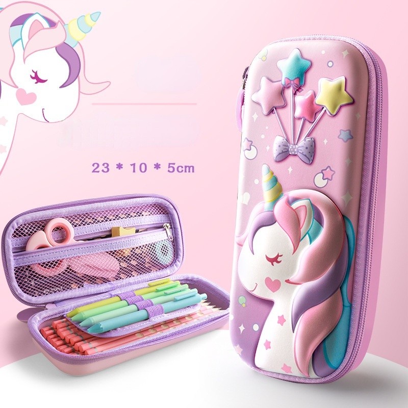 Mamowla Estuche Escolar de Grande Capacidad Expandible Portable Lapicero para Niña Estudiantes（Verde Claro） Adolescentes Niños Estuches Lápices Multifuncional con Cremallera 