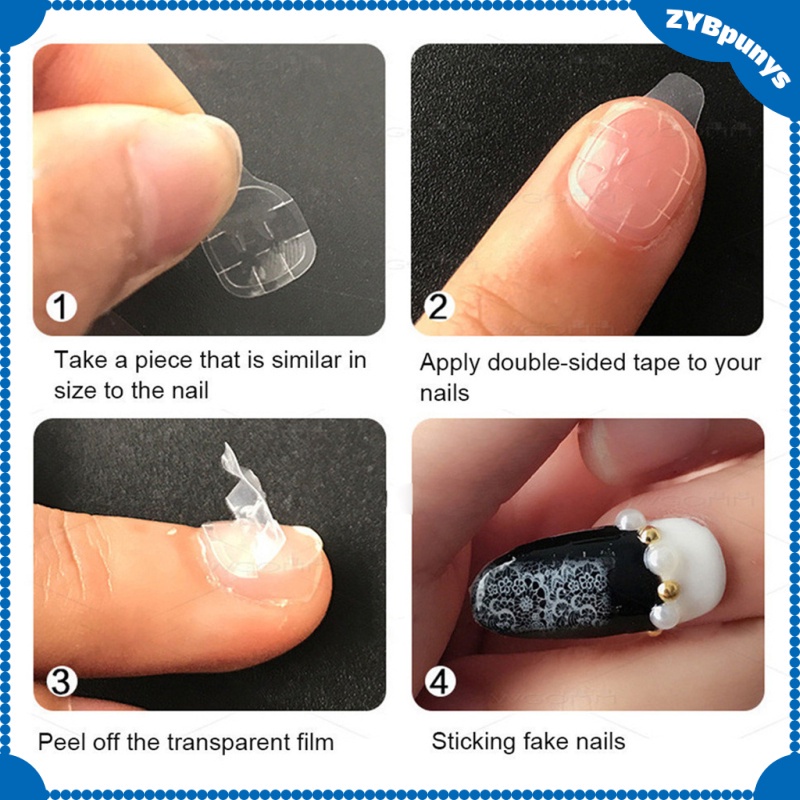 10 Sheets 240 Tabs Nail Glue False Nails Adhesive Nails Fingernails  Adhesive Pads Self-adhesive Artificial Nails | Shopee México