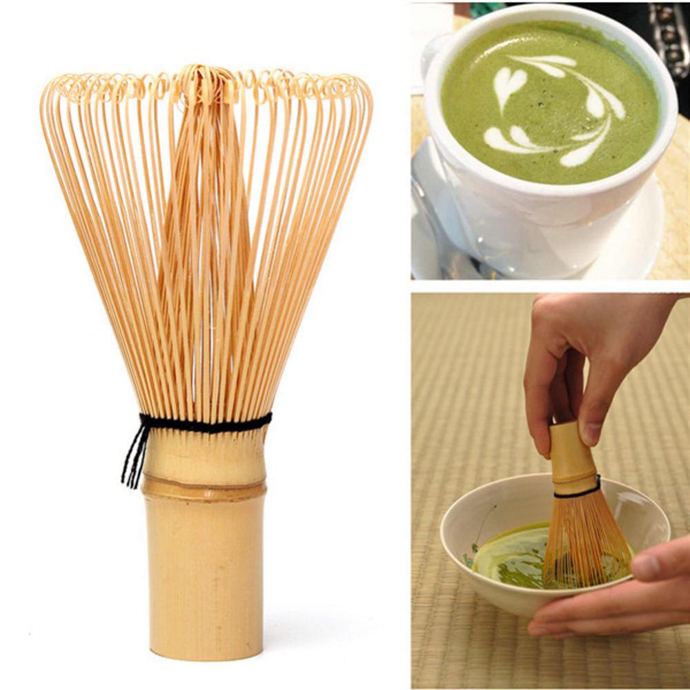 cepillo de té de bambú para té matcha de bambú para la preparación del té Cepillo para matcha seguro y saludable Bambú morado 120, azul Must-have 