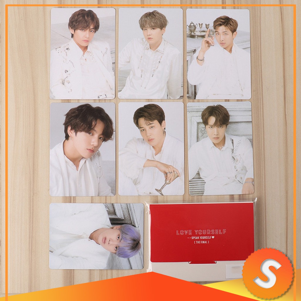 KPOP 2019 BTS Seoul Tour Concierto FINAL Random Card JK V JIMIN JIN ...