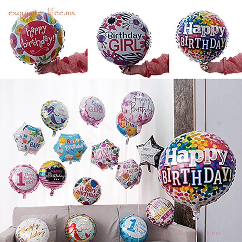 feliz día del padre globos de papel de aluminio feliz cumpleaños  felicitaciones grad helio globo para decoración de fiesta suministros |  Shopee México