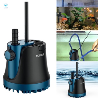 Submersible Water Pump 25/35/60W 220-240V for Fish Tank pond Fountains 3000L/H 