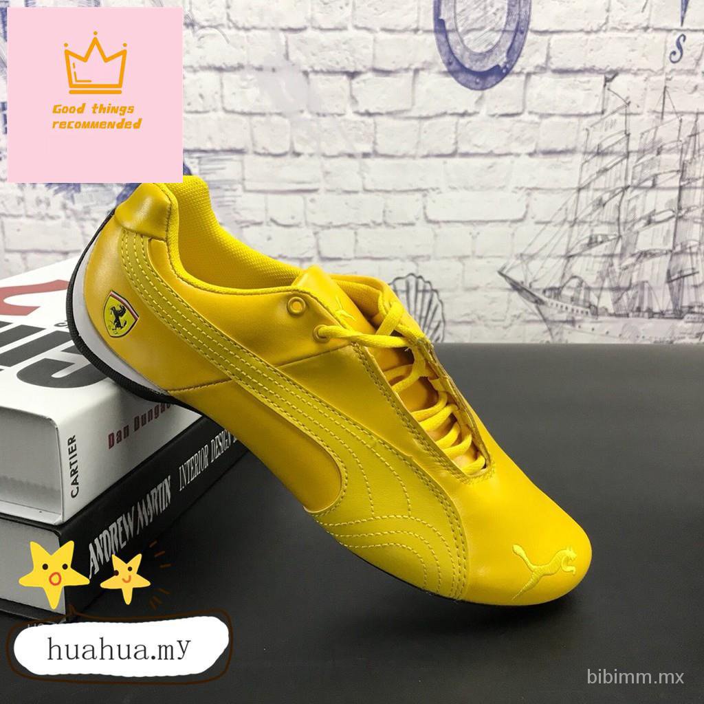 Listo Stock Puma Ferrari Amarillo racing Unisex | Shopee México