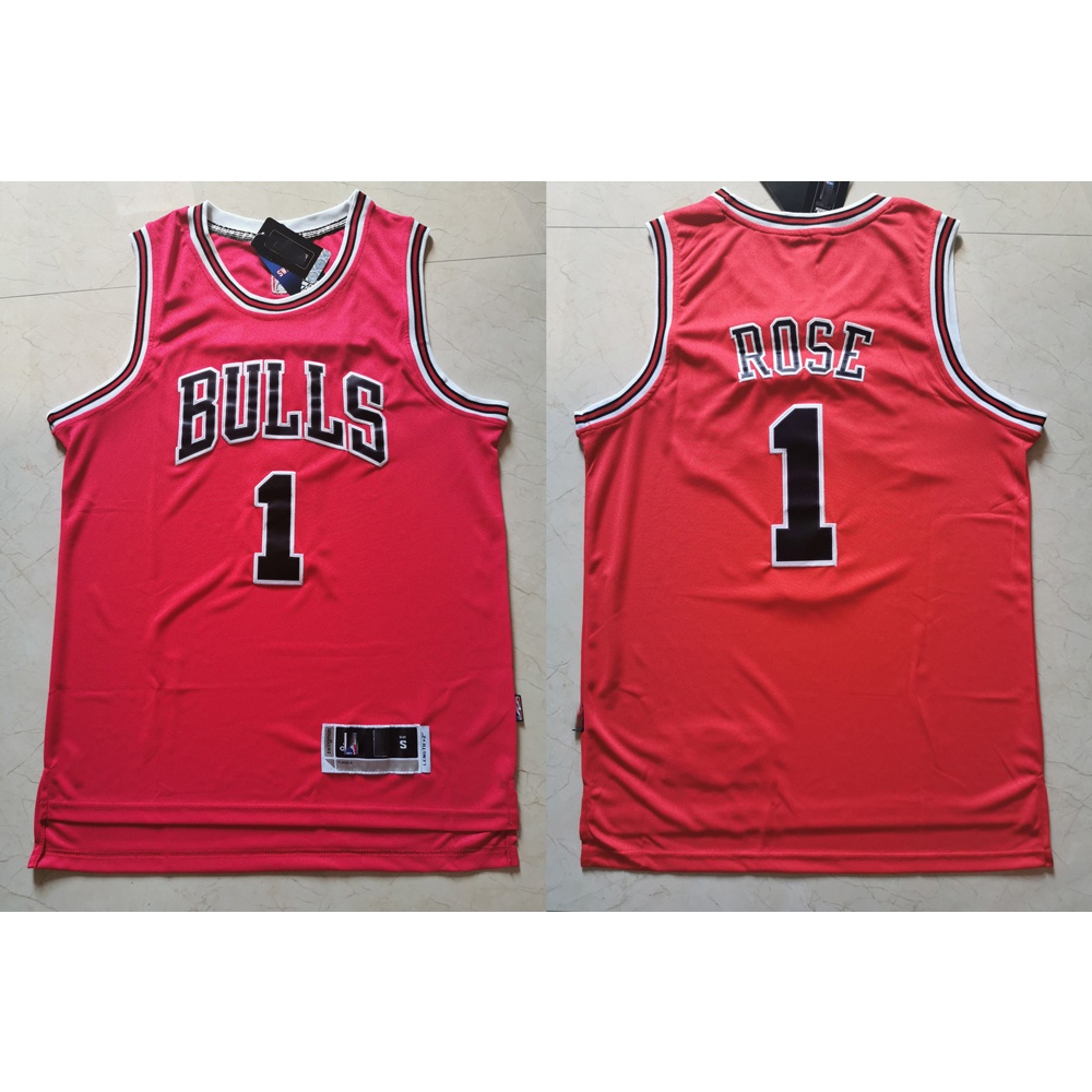 Envío el mismo día Consigue tu propio estilo ahora Chicago Bulls #1 Derrick  Rose Jerseys De Baloncesto para Hombre Uniforme De Baloncesto Camiseta De  Chaleco Clásico De Tela Transpirable Fresca Y Pantalones