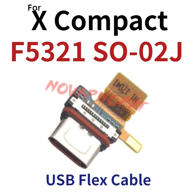 Novaphopat Para Sony Xperia X F5121 F5122 X Compacto F5321 So 02j Xc X Performance F8132 F8131 Sov33 So 04h X Premium Cargador Puerto Usb Dock Enchufe De Carga Transferencia De Datos Conectar Conector