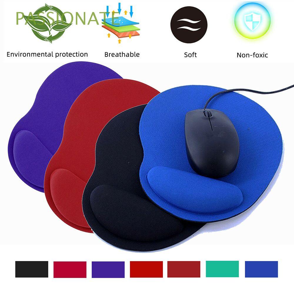 Colorful Silicone Soft Ergonomic Non Slip Wrist Support Mice Mat Mouse Pad