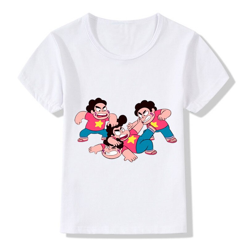 Steven universe Niños Y Niñas Impresión Camiseta , Lucha Libre Diseño  Divertido Ropa De Bebé | Shopee México