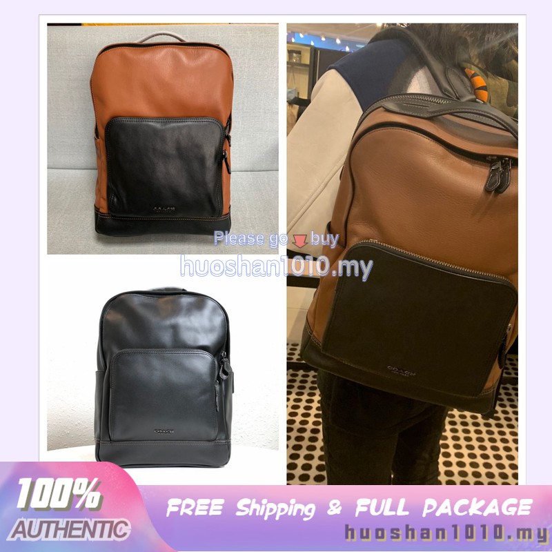 Mochila Coach NEW F37599 37599 Hombres De Gran Capacidad fishon Multiusos