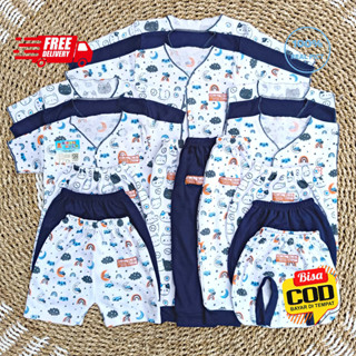 Paquete de ahorro para ropa de bebé trajes 9sets/18pcs serie raya motivo  SNI BOLO marca - BOLO | Shopee México