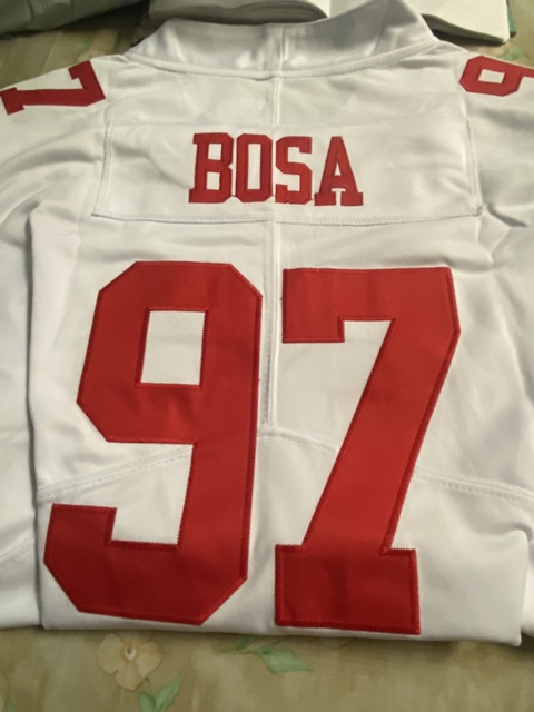 NWT Nike Authentic Nick Bosa San Fran 49ers Black ON FIELD NFL Jersey Size  L for Sale in Liberty Lake, WA - OfferUp