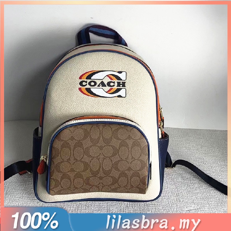 Coach CE596 Bolso De Hombro Doble Para Mujer Mochila 596