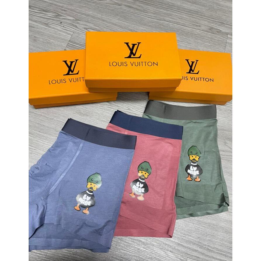 1Pcs Louis Vuitton Men's Underwear Cotton Boxers Turnks Briefs Shorts LV02