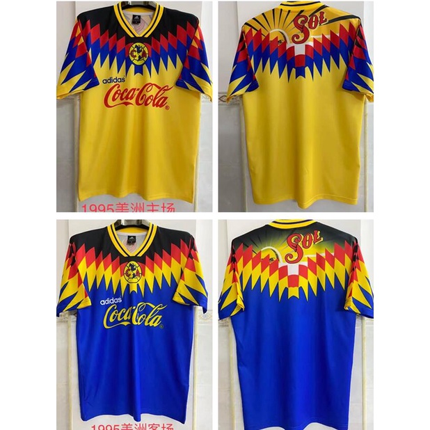 Jersey Club America Home Retro 1995 Jersey Club America Home Retro 1995  [oliv21] - $70.00 : Tienda Futbol Soccer de Mexico, Futbol Soccer Shirts  and Futbol Kits available from . Hundreds of