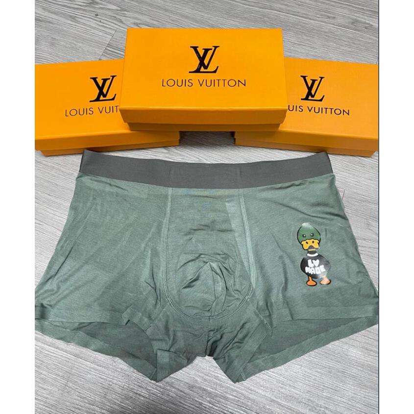 1Pcs Louis Vuitton Men's Underwear Cotton Boxers Turnks Briefs Shorts LV02