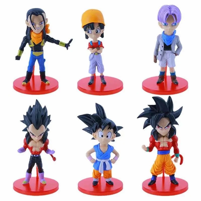 Super Saiyan 3a Generación 6 Medianos Goku Trunks Vegeta Adornos Figura  Embolsada △ | Shopee México