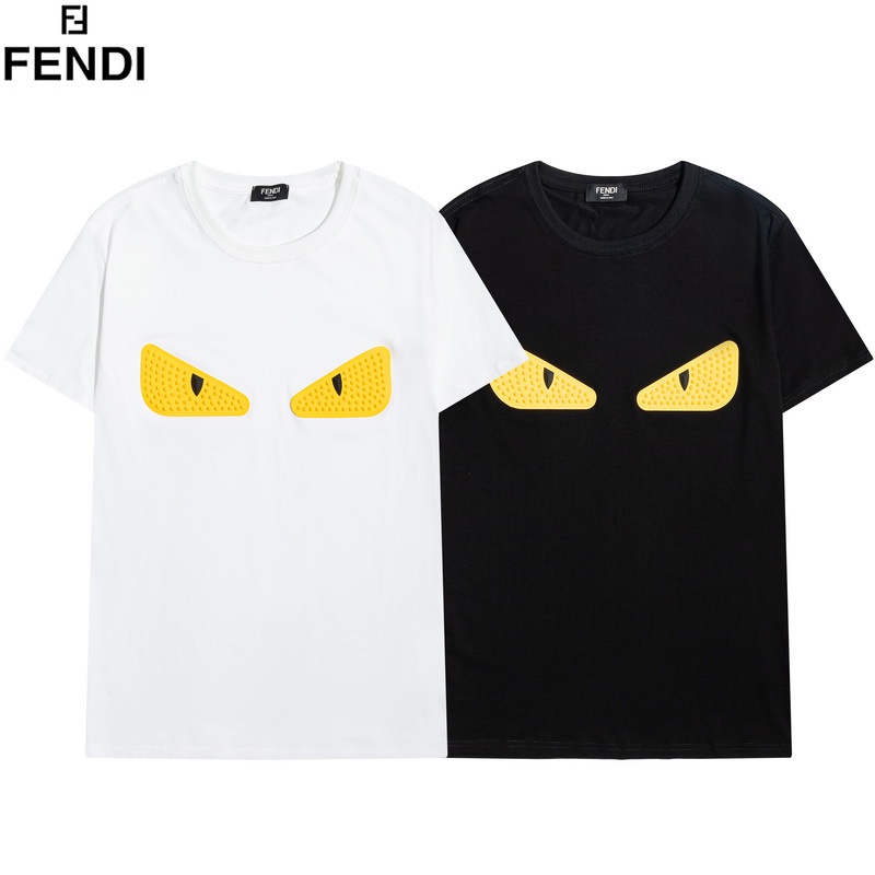 まとめ買いでお得 FENDI☆フェンディ ☆キャップスリーブ切替デザイン