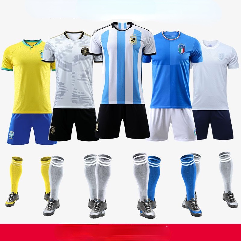Disponible Listo] Conjunto De Camisetas De Fútbol Para Hombre Adulto Ropa  Deportiva De Entrenamiento | Shopee México