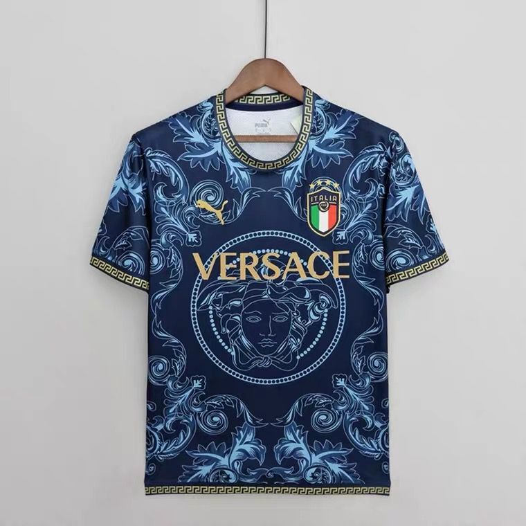 Camiseta De Fútbol Uniforme De Entrenamiento Del Equipo Nacional De Italia 2022 Copa Mundo