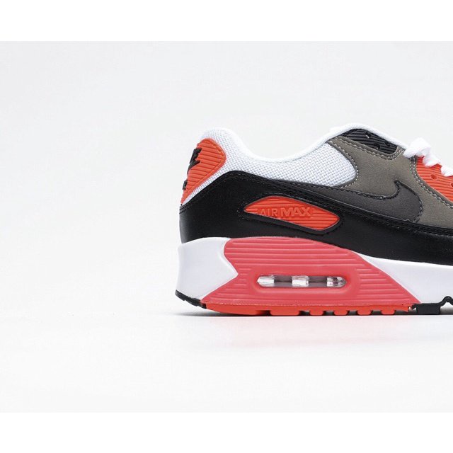 air max naranja con blanco