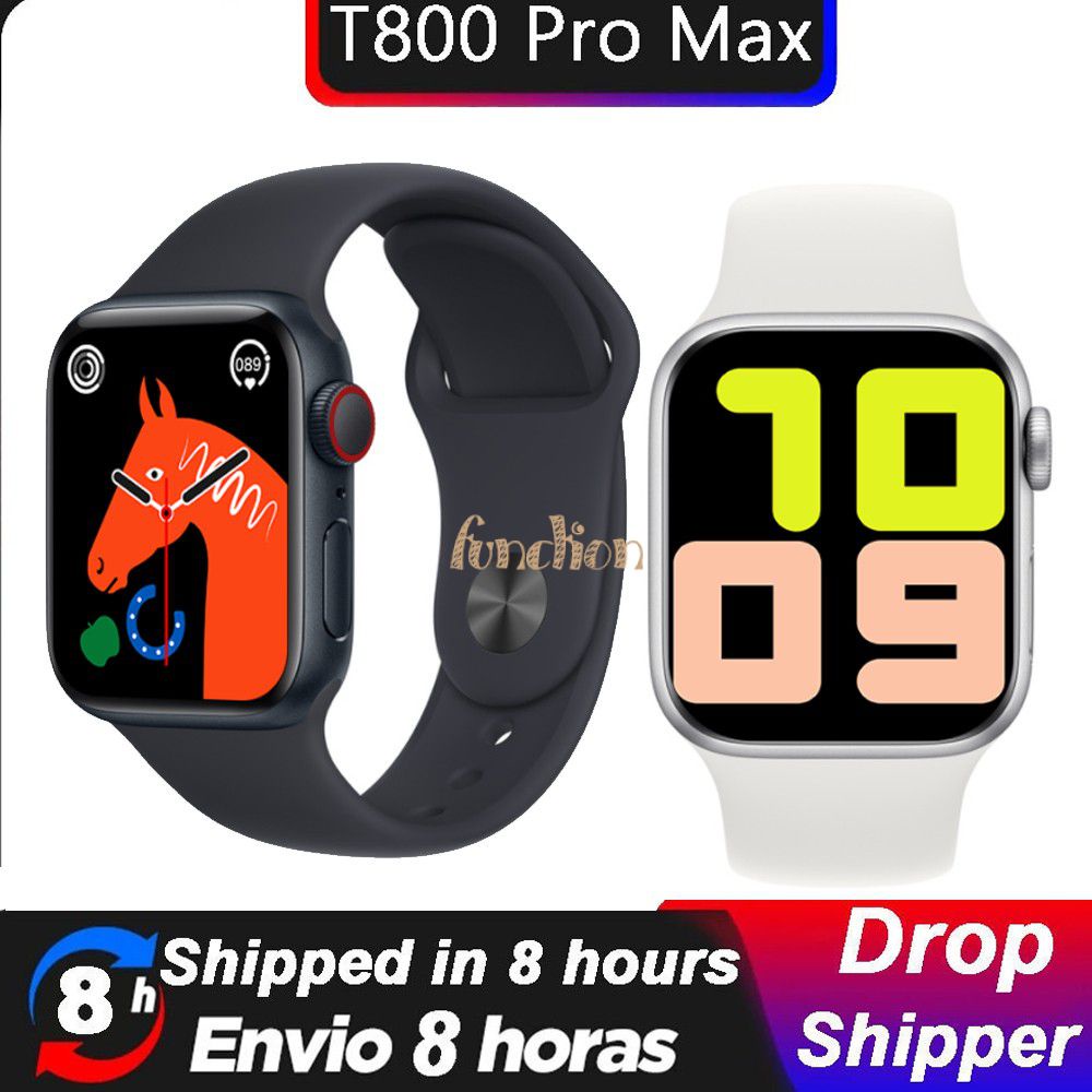 T800 Pro MAX Llamada Bluetooth Smartwatch NFC Puerta Control De Acceso Desbloquear Reloj Inteligente Serie 8 Para Android/IOS