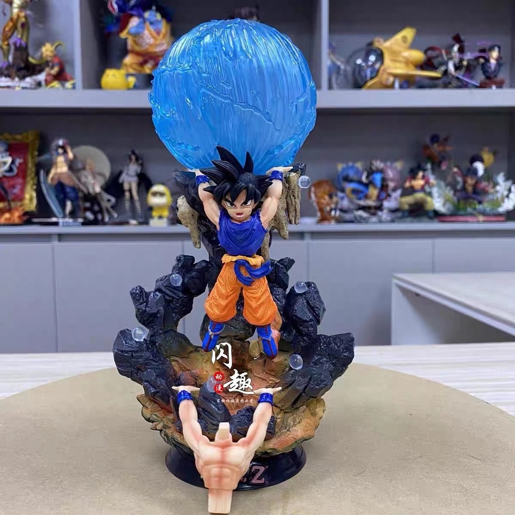 Dragon Ball Vitality Bomb Son Goku Escena Luminosa Figura Reemplazable  Cuerpo En Caja | Shopee México