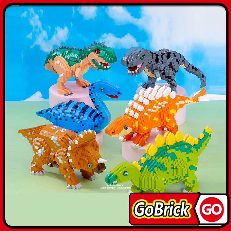 Nueva Variedad De Dinosaurios Nano Bloques DIY Niños Juguetes De  Construcción Iluminación Regalos Modelo Altamente Restaurado Compatible Con  LEGO GoBrick030 | Shopee México