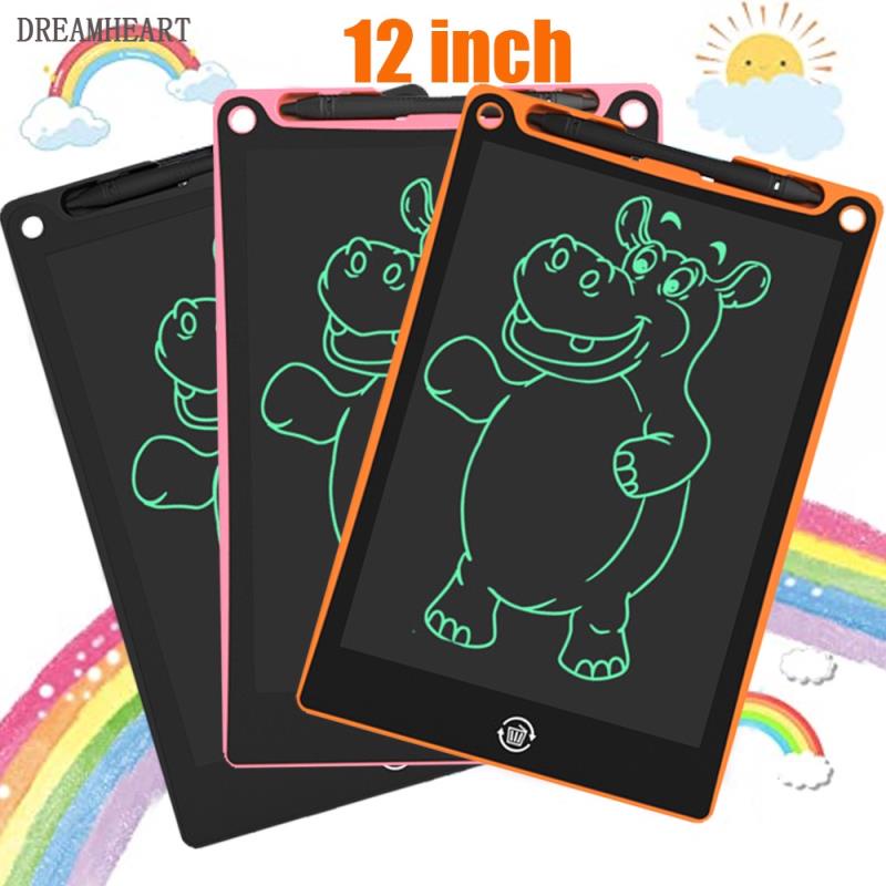 Kloius Tablero de Tableta de Dibujo de Escritura portátil Reutilizable para niños de 8.5 Pulgadas Juegos educativos 