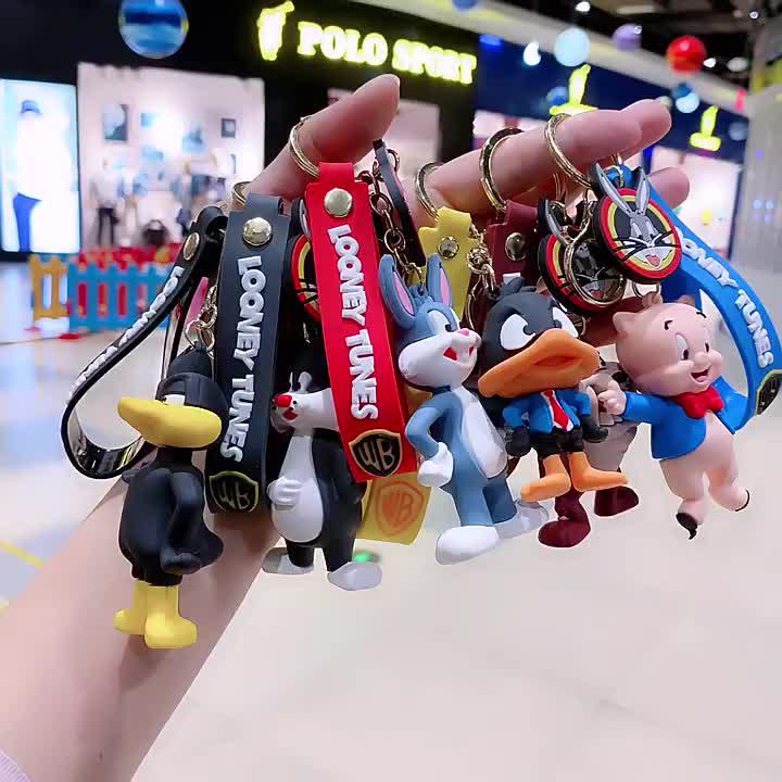 Llaveros De Personajes Completos De Los Looney Tunes (12pzas) | lupon