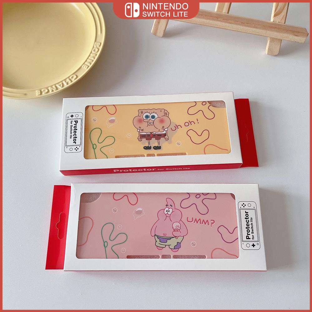 Compatible Para Nintendo Switch Lite Cartoon Bob Esponja Soft Case ...