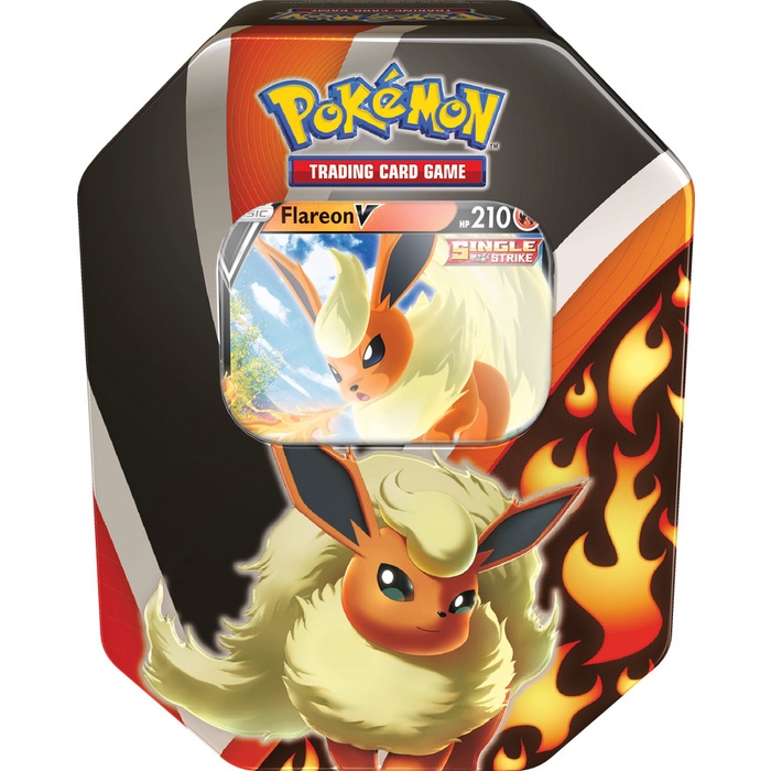 Tarjeta Pokemon Tcg Eevee Evolutions Tin Flareon Jolteon Vaporeon V Shopee México 7046