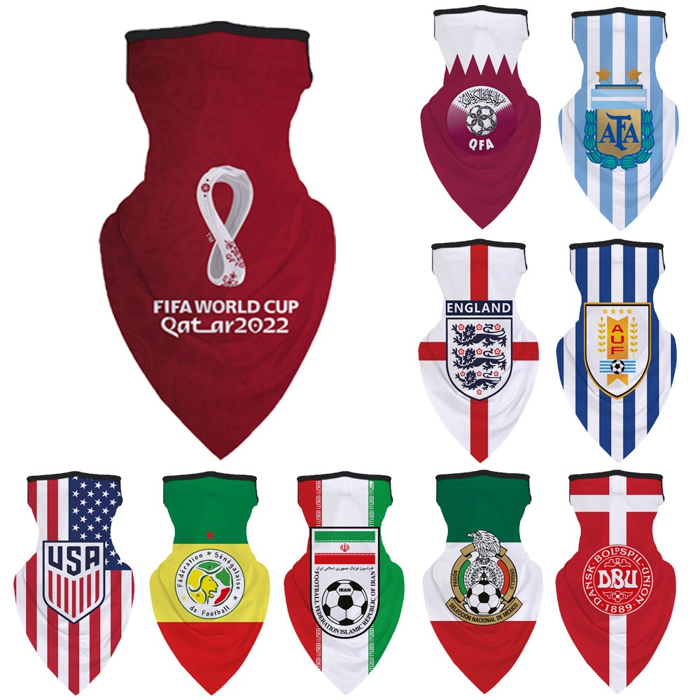2022 Fifa Qatar Equipo De La Copa Del Mundo Máscara De Prevención De