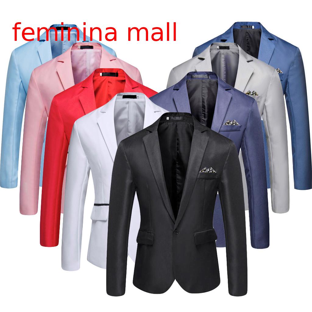 Trajes Altos Para Hombre , Ropa Exterior De Negocios , Elegantes Tops  Sólidos , Abrigo De Fiesta , Traje Casual , Abrigos Y Chaquetas Para Hombres  De Boda | Shopee México