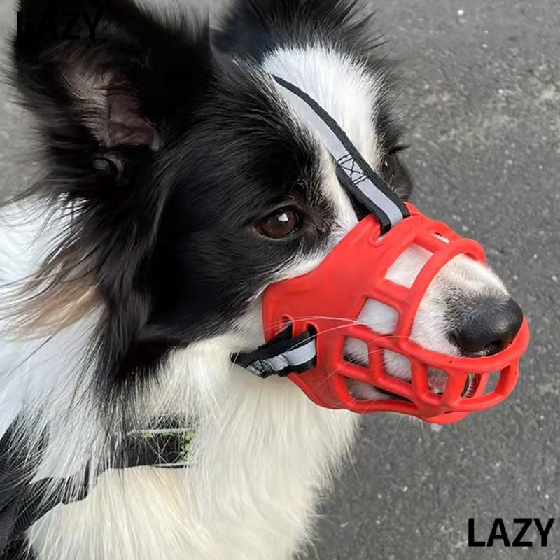 Hocicos anti ladridos para mascotas perro cubierta para la boca de cachorro prevención de mordeduras máscaras ladridos 