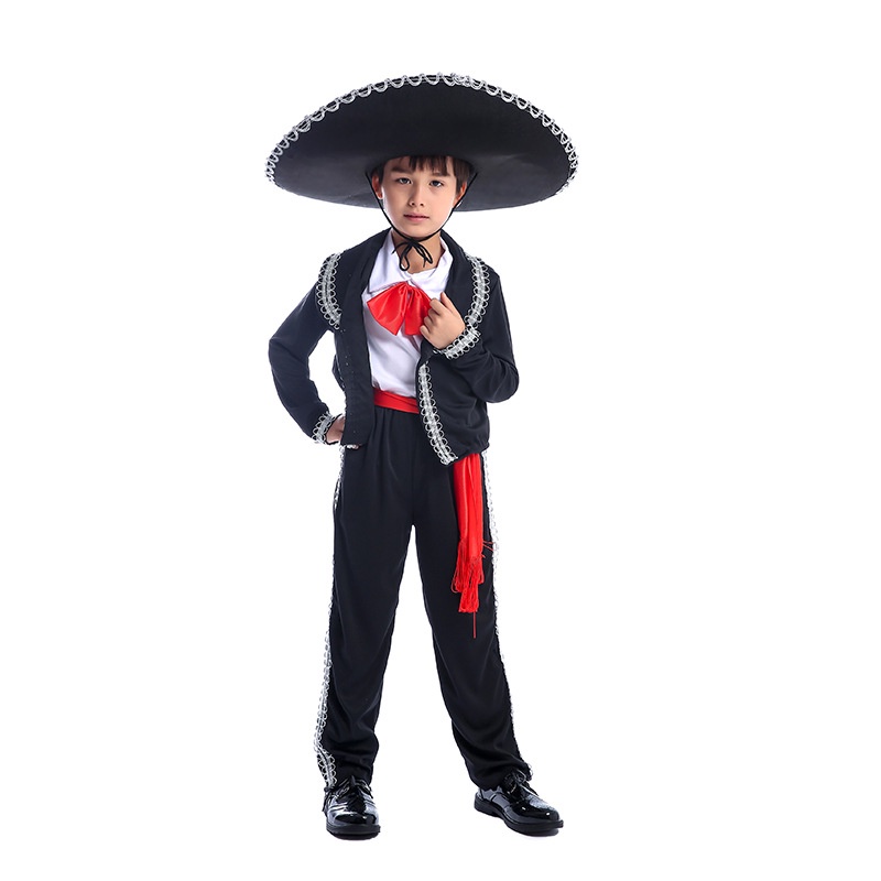 Disfraz de Mariachi Amigo de Halloween México Músico Anime Coco Ernesto de  la Cruz Cosplay Uniforme Niño Purim Vestido Elegante | Shopee México